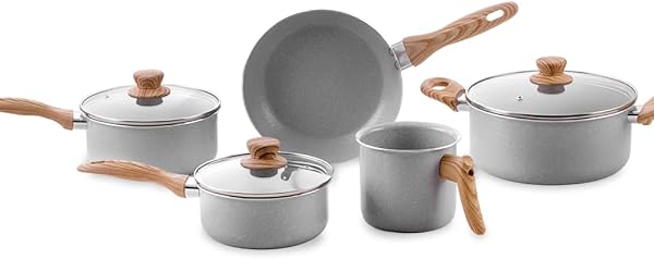 Jogo de Panelas Brinox Ceramic Life Easy